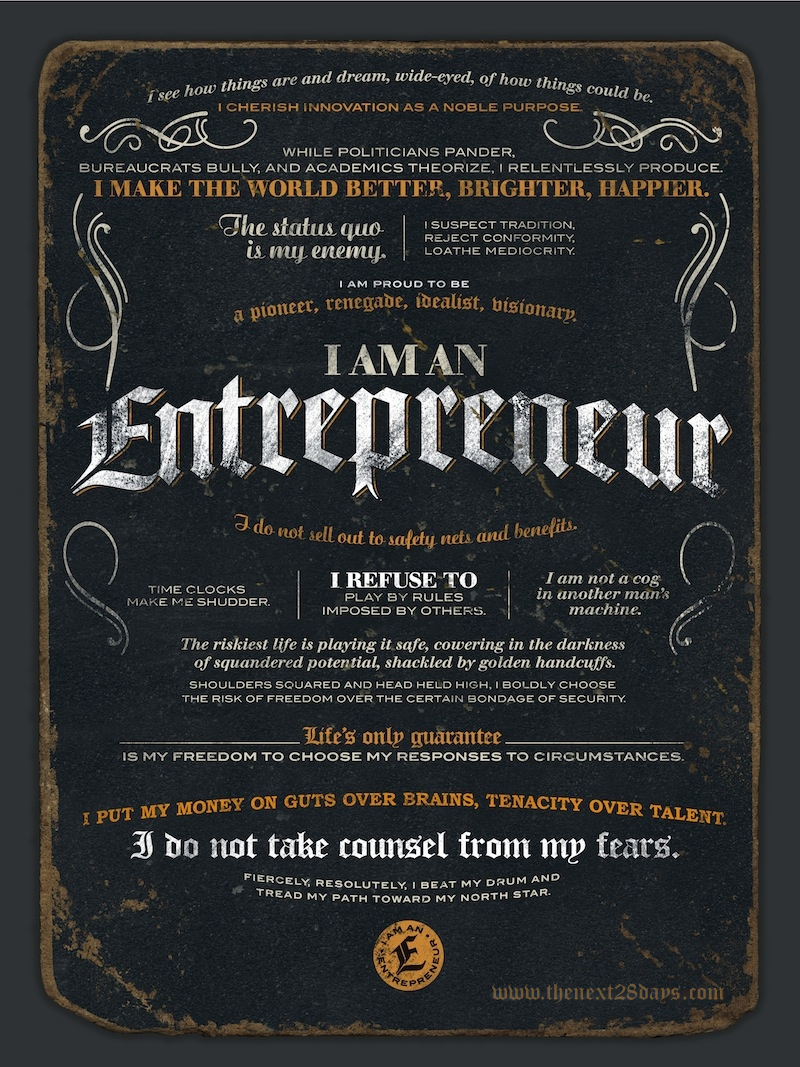 What is an Entrepreneur in the first place?
